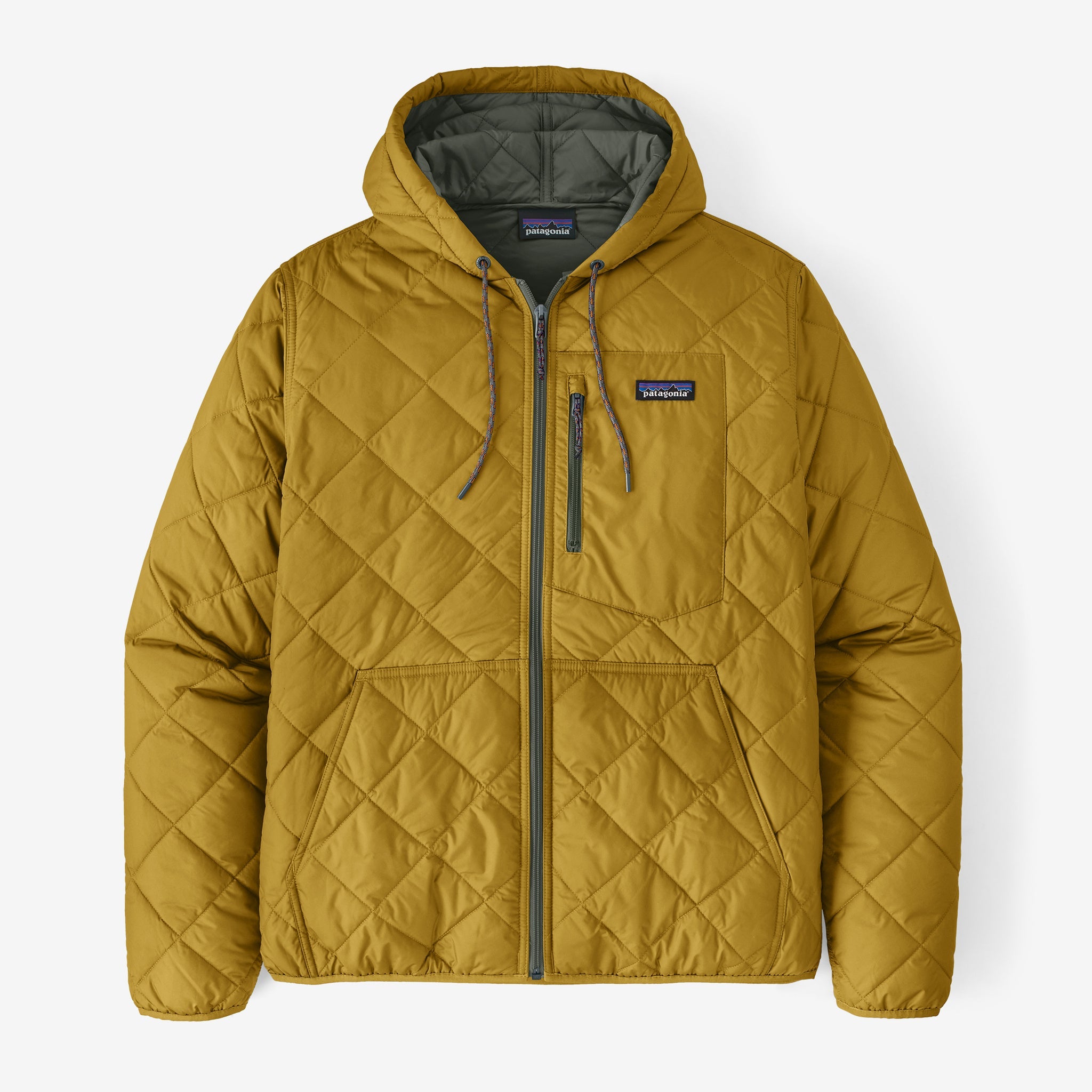 Men's Diamond Quilted Bomber Hoody - Patagonia New Zealand