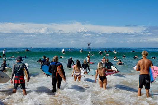 The people of the east coast have already stood up to PEP11 once and are ready to do it again. Surfrider’s PEP11 protest, Newcastle, May 2021. Photo Nick Klynsmith