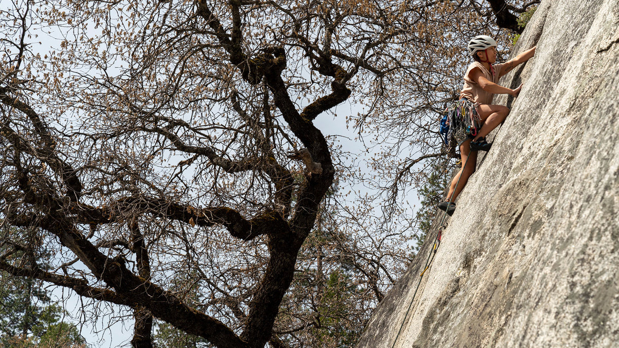 What’s more intimate than crack climbing? narinda gets up (and close and personal) on a Yosemite Valley classic.