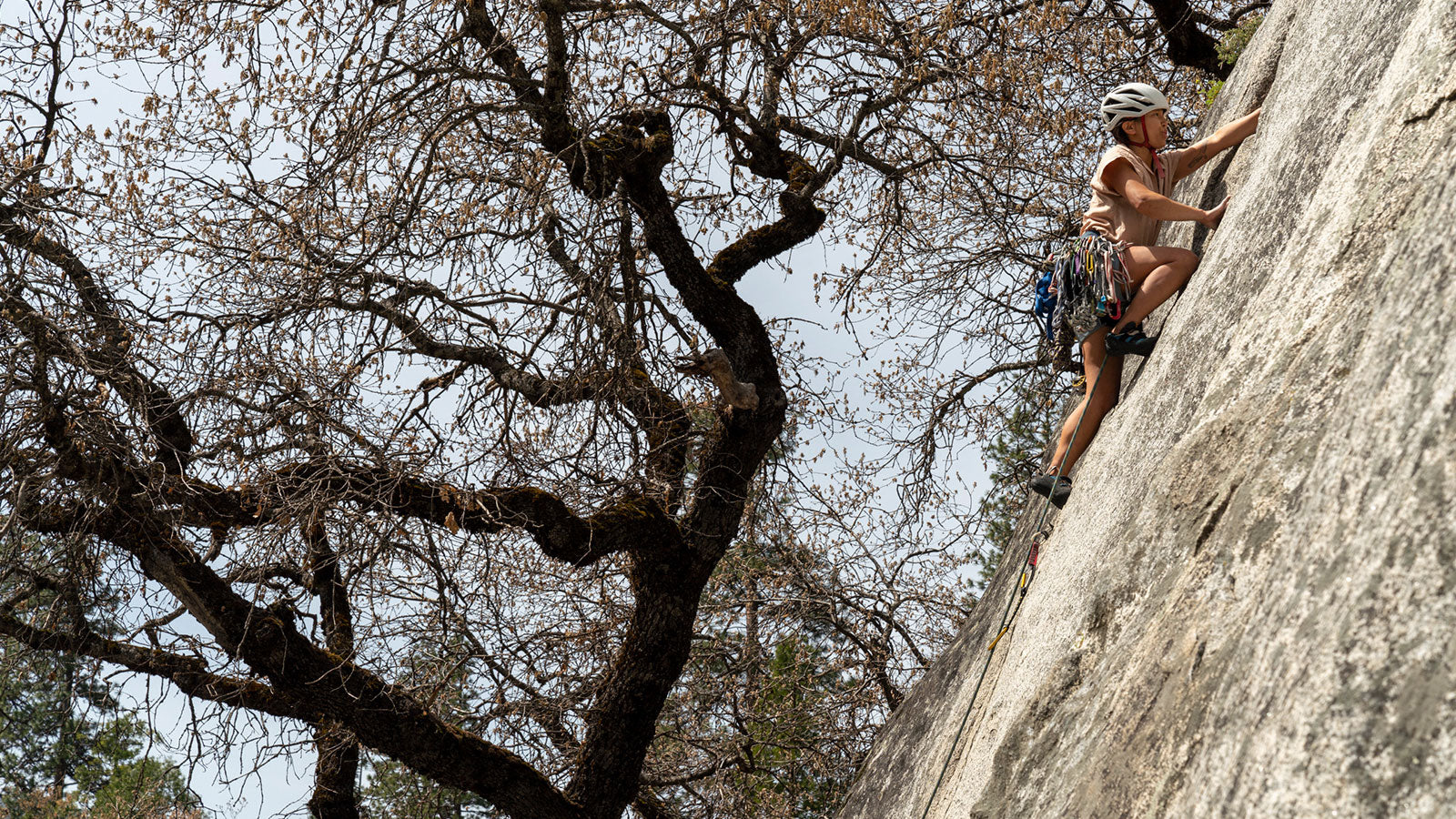 What’s more intimate than crack climbing? narinda gets up (and close and personal) on a Yosemite Valley classic.