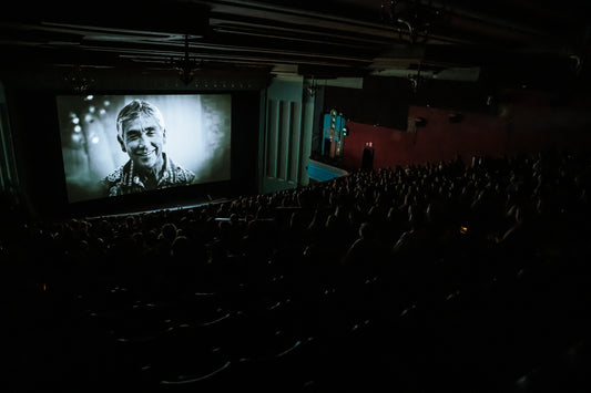 A full house at the Astor in Melbourne for the Australian premiere of The Yin and Yang of Gerry Lopez. Photo Jarrah Lynch