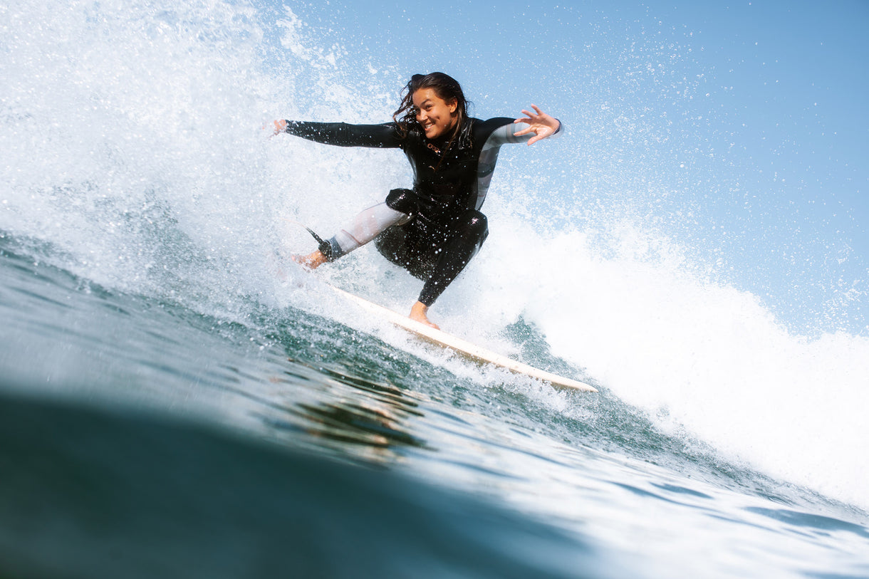 Opening image: Pacha shares stories of connectivity, community and pure surf stoke, as pictured right here in Morocco. Photo Paula Ortega