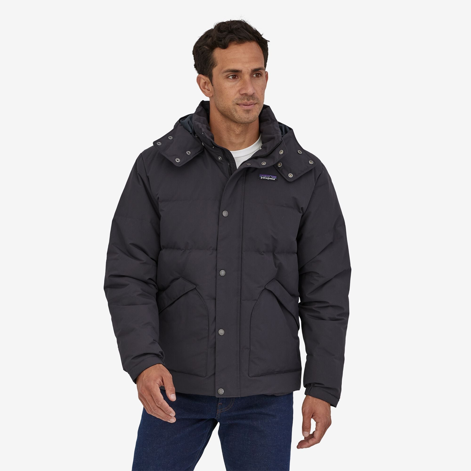 Patagonia mid length down jacket best sale