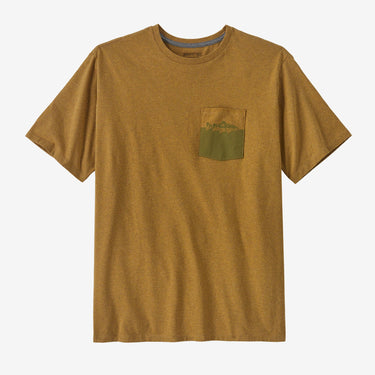 Patagonia Mens P6 Logo Responsibili T-Shirt - Cloudberry