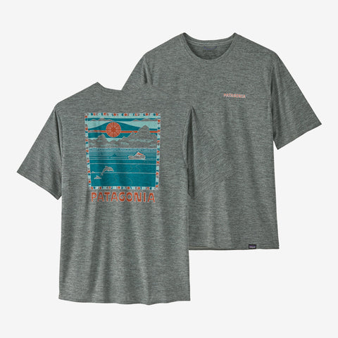 Patagonia Summit Swell T-Shirt - Men's Fresh Teal / SM